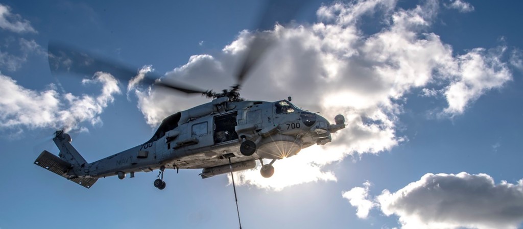 Et MH-60R fra den amerikanske marinen. Foto: US Navy