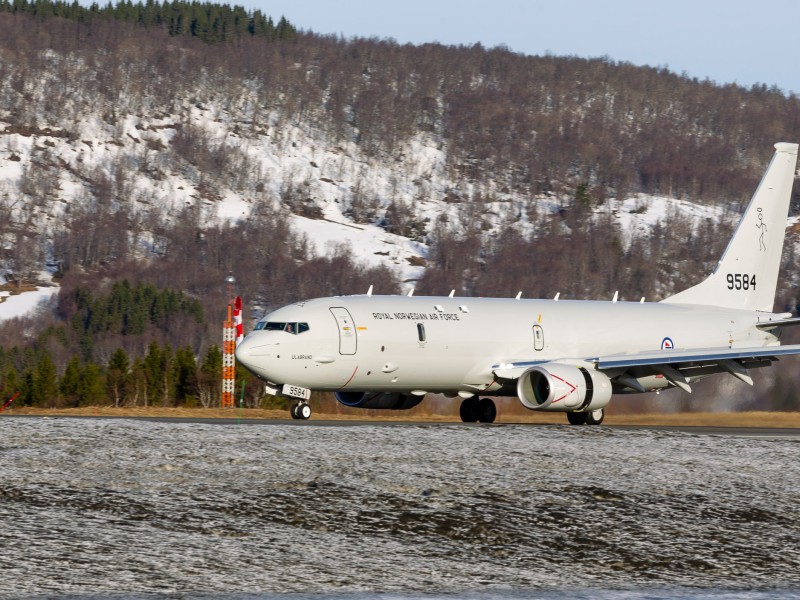 Neste P-8 Poseidon er landet på Evenes2_16x9