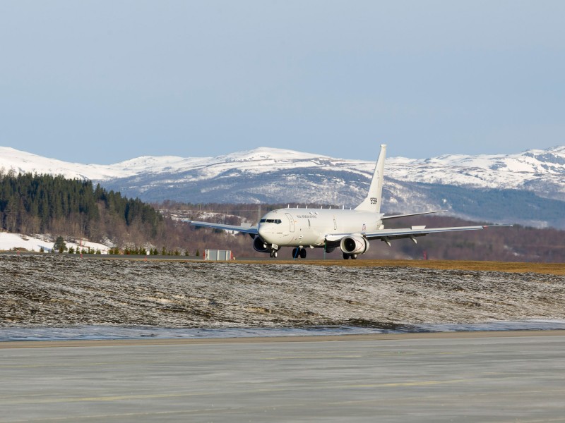 Neste P-8 Poseidon er landet på Evenes1_16x9