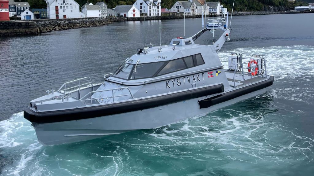 Båten er bygget i resirkulert aluminium, som gir høy styrke kombinert med lav vekt og lang levetid, og bidrar til redusert miljøavtrykk. Foto: Maritime Partner