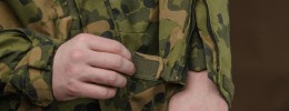 Jakken har justering og lufting i ermet. Foto: Torgeir Haugaard / Forsvaret