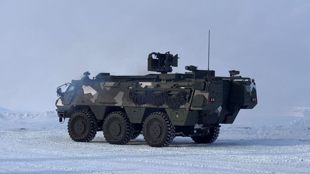 Her er panservogntypen Norge kjøper. Foto: Patria