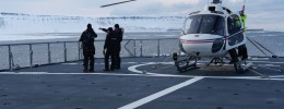 Været er godt nok for å fly, og isbjørn-teamet skal ut på isen igjen.  