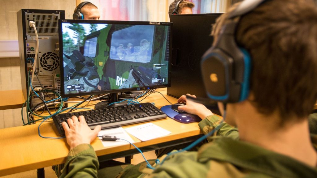 Med denne kontrakten vil Forsvaret kunne utvide bruken av simulert trening betydelig. Foto: Philip Karlsen Mc Gowan / Forsvaret