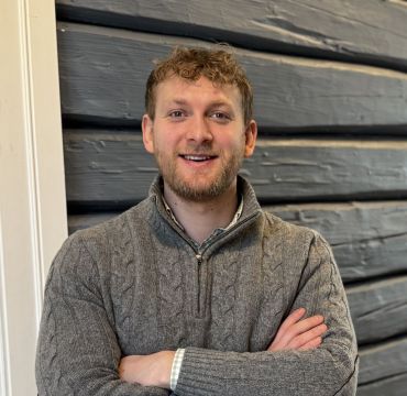 Erlend Corneliussen Norheim er studentansatt i FMA. Foto: Forsvarmateriell