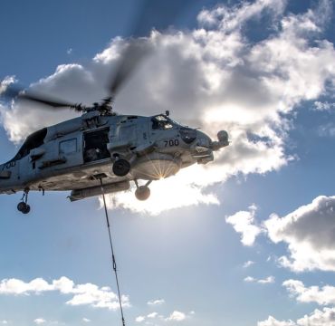 Et MH-60R fra den amerikanske marinen. Foto: US Navy