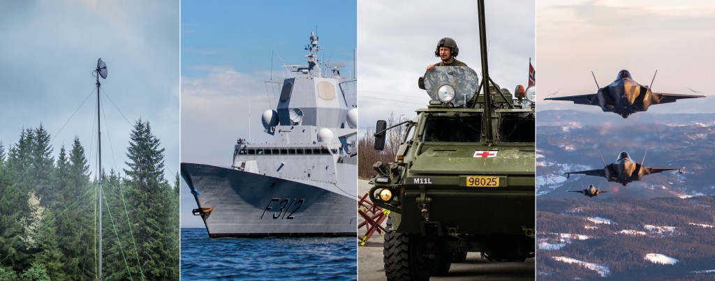 Bilder-materiell-Forsvaret