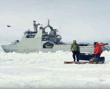 forsvarsmateriell tester satelitt på 81 grader nord-videothumbnail